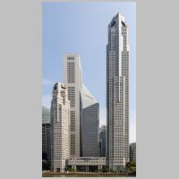 Singapore, UOB Plaza and OUB Centre, photo Mike Peel, Wikipedia.jpg